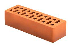 Евро облицовочный, М-150,85x250x65, красный