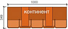 Форма нарезки Континент