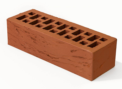 Евро облицовочный, М-150, 85x250x65, красный