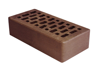 Облицовочный пустотелый, М-150, 120x250x65, коричневый