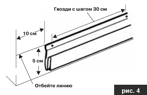 Установка стартового профиля