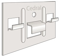 Монтаж фиброцементного сайдинга CEDRAL click