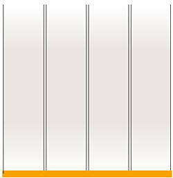 Вертикальный монтаж фиброцементного сайдинга CEDRAL click