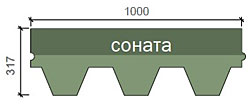 Форма нарезки Соната