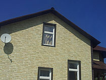 Фасад дома - фасадные панели Docke-R Stein