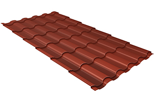 Kredo Полиэстер 0,45 RAL 8004 Терракота