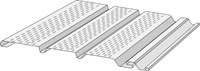 Софит Döcke перфорированный T4-Soffit Basket Weave Perforated - вид панели